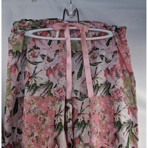 Papinelle Floral Women's 2 Piece Pajamas Size S - Picture 9 of 11